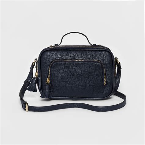 navy blue crossbody purses|navy cross body camera bag.